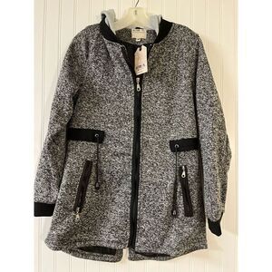 Astor PL Outerwear collection zip hoodie medium NWT